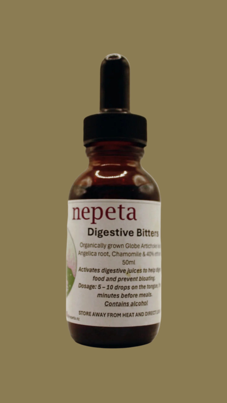 Digestive Bitters - Nepeta - natural treatment for indigestion