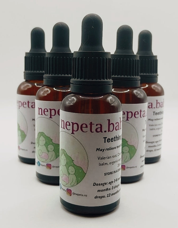 Teething Calm drops - Nepeta - natural teething remedy