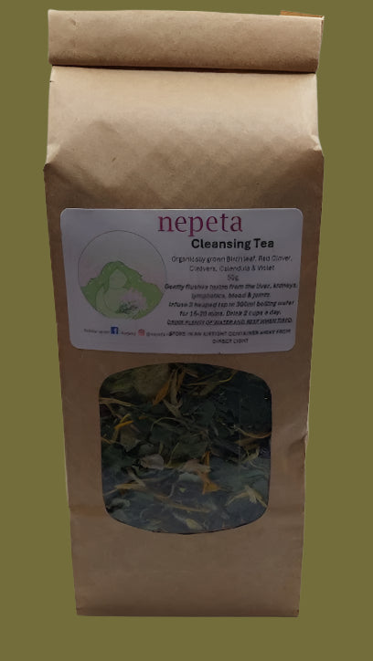 Cleansing Tea - Nepeta - natural ways to detox your body